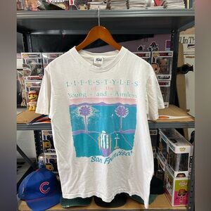 Vintage San Francisco California Anvil Black Label Tee